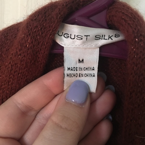 Rust Color Wool Sweater - Picture 4 of 6